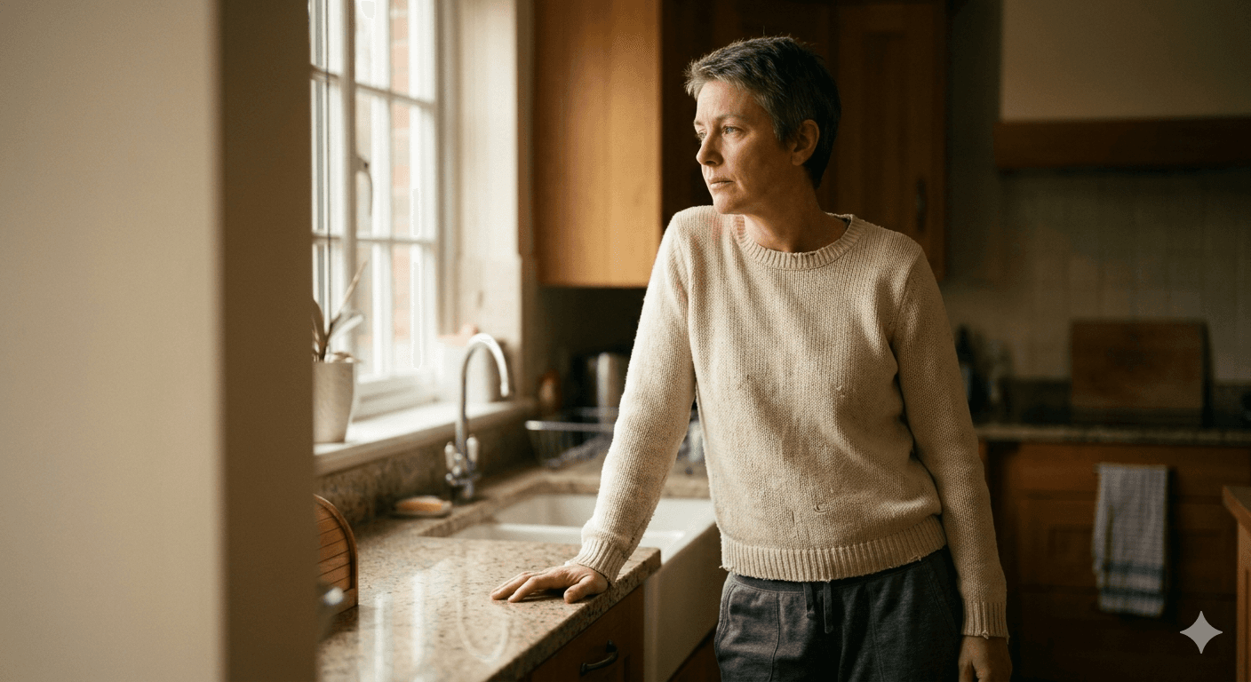 Person managing chronic pain with chiropractic care in Airdrie