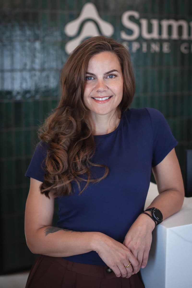 Kristin, Patient Care Coordinator, Summit Spine Centre Airdrie